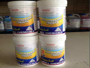 barrell chemicals pool tablets     